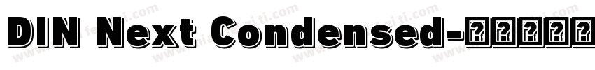 DIN Next Condensed字体转换